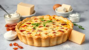 Recette facile de la quiche lorraine traditionnelle