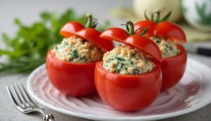 Thon aux tomates au four : recette savoureuse et facile