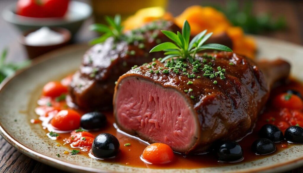 Recette authentique de l&rsquo;osso bucco de bœuf