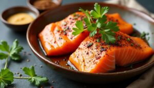 Saumon au four à la sauce soja : recette simple et savoureuse