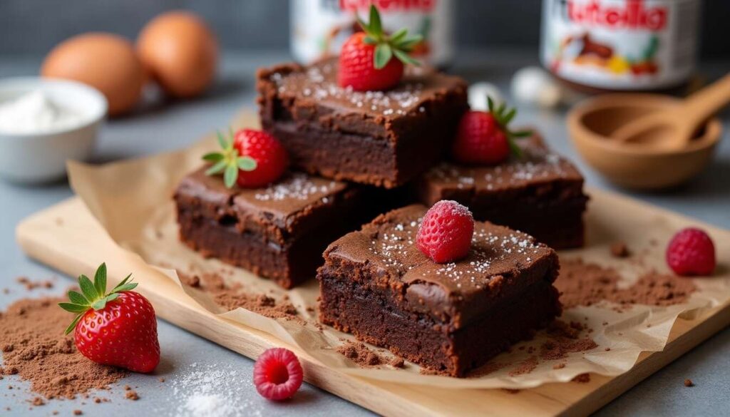 Brownies au Nutella : recette gourmande et facile