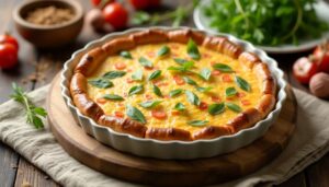 Flamiche aux poireaux et lardons : une recette savoureuse !