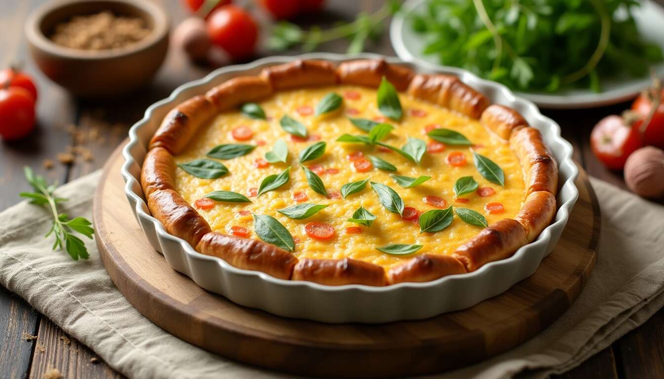 Flamiche aux poireaux et lardons : une recette savoureuse !