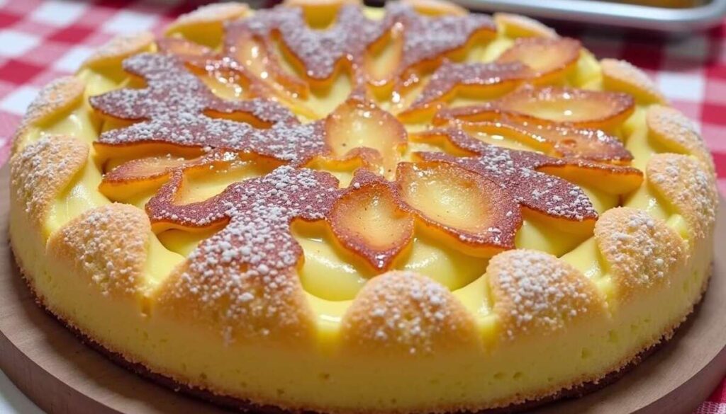 Gâteau à la poêle : recette facile aux pommes