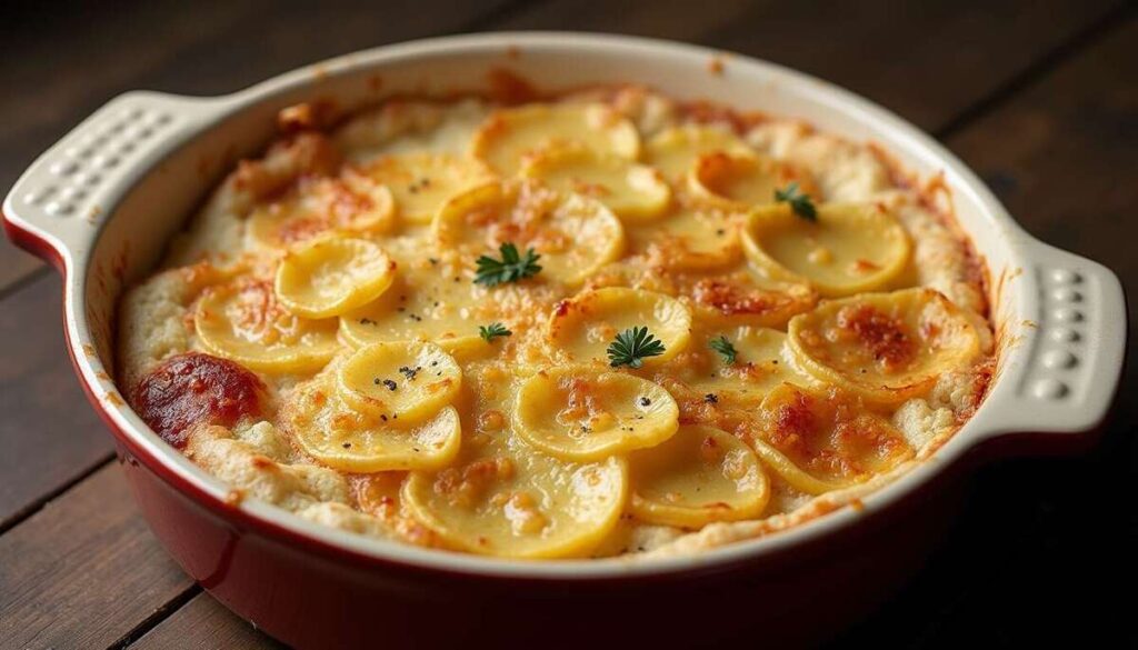 Gratin de pommes de terre facile : recette savoureuse et rapide