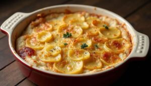 Gratin de pommes de terre facile : recette savoureuse et rapide