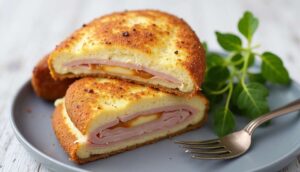Cordon bleu maison au four de Cyril Lignac : recette facile et savoureuse