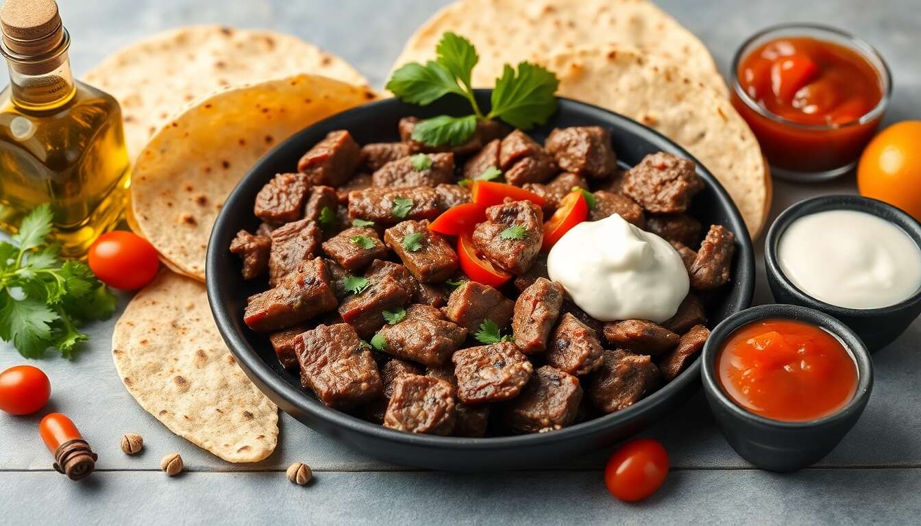 Fajitas de boeuf maison : la recette facile et savoureuse