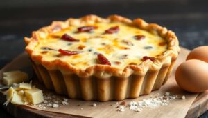 Quiche aux lardons et gruyère : recette rapide et savoureuse
