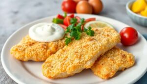 Filet de cabillaud pané : recette facile et savoureuse