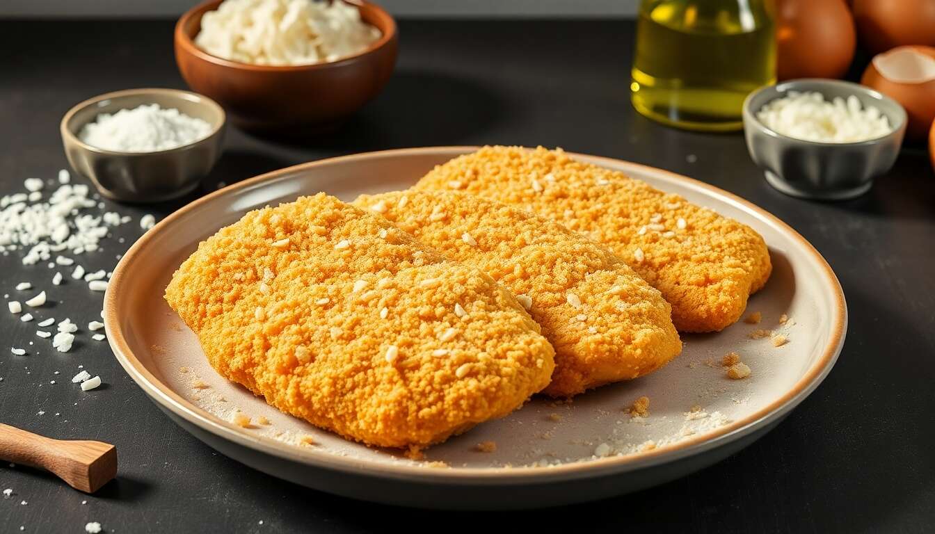 Filet de poulet pané à l'Airfryer : recette facile et croustillante