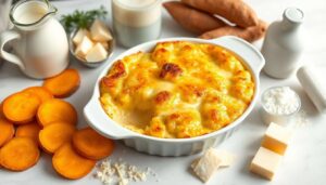 Gratin dauphinois à la patate douce : recette savoureuse