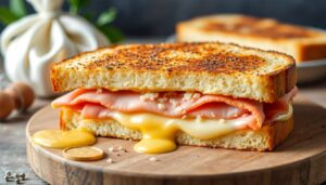 Croque-monsieur au four : recette savoureuse et facile