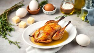 Caille rôtie : recette savoureuse et facile