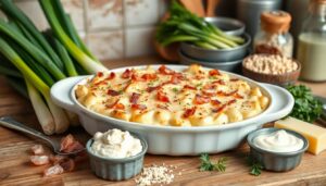 Gratin de poireaux aux lardons : recette savoureuse