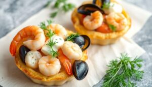 Recette Tartelettes Gourmandes aux Fruits de Mer