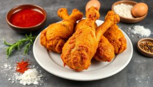Pilons de poulet frit : recette croustillante et savoureuse