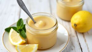 Crème au citron : légère et raffinée