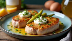 Côte de porc charcutière : recette facile et savoureuse