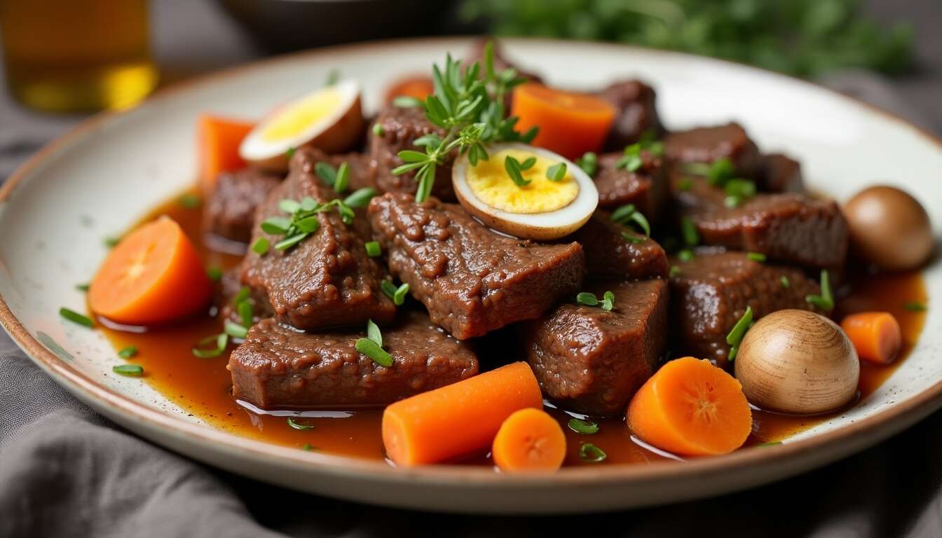 Bœuf bourguignon sans vin : recette savoureuse à découvrir