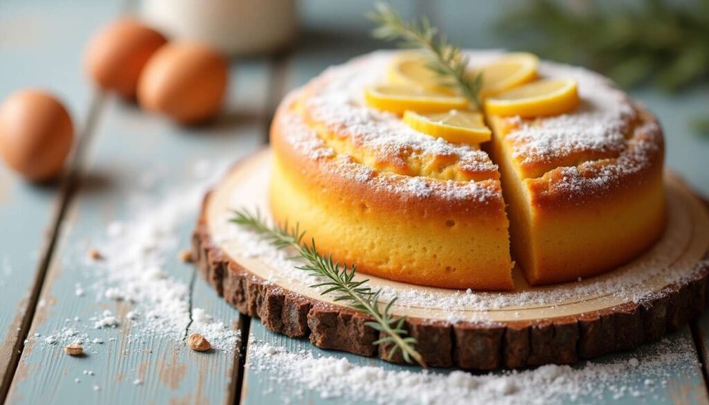 Gâteau nature sans beurre : recette légère et savoureuse