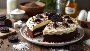 Recette de cake aux Oreo : un dessert gourmand et facile.