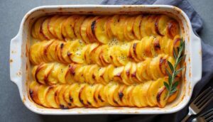 Pommes à la boulangère : recette traditionnelle facile et savoureuse