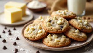 Cookies faciles au chocolat blanc : recette gourmande et rapide