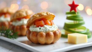 Gougères farcies au fromage frais aux herbes : recette savoureuse