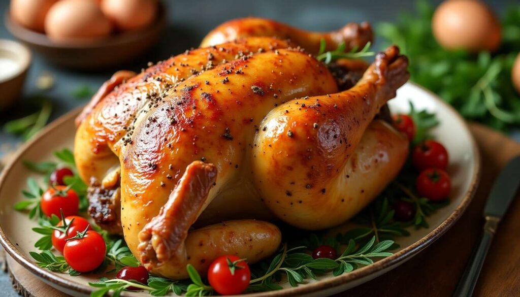 Poulet rôti à l&rsquo;Airfryer : recette facile et savoureuse