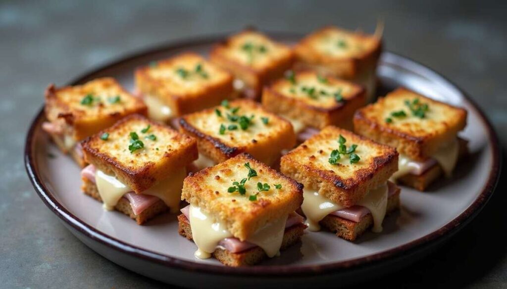 Recette facile de mini croque-monsieur