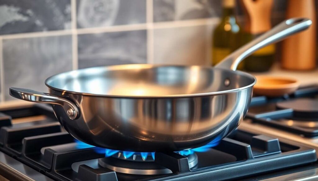 Voici pourquoi il faut toujours chauffer la poêle à vide avant cuisson