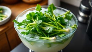 Ce bain d’eau glacée change tout dans la cuisson des légumes verts