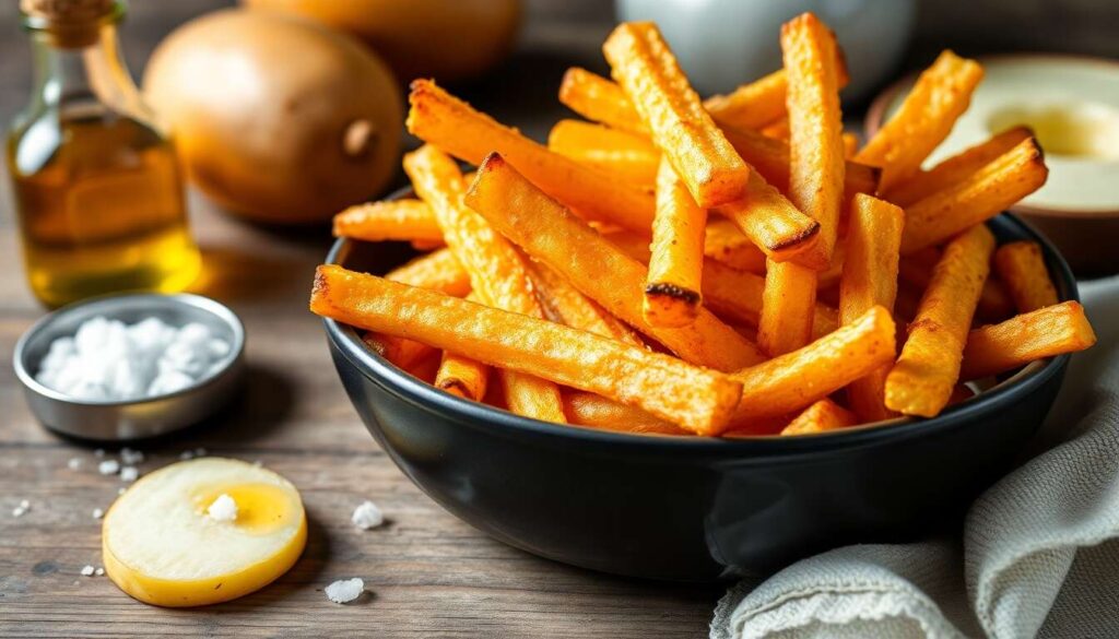 Ce geste avant cuisson rend les frites maison ultra croustillantes