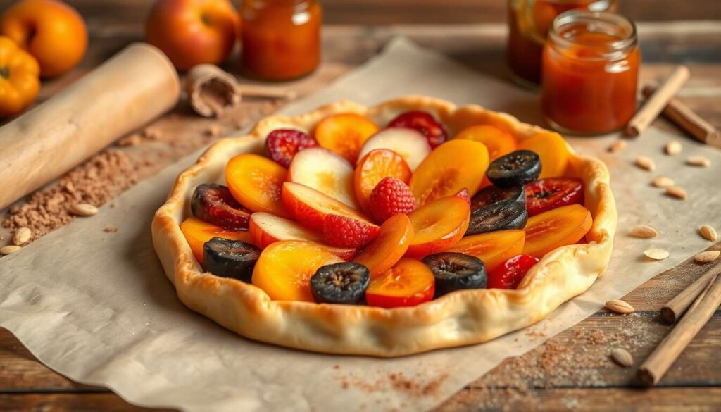 Recette ultra rapide de tarte rustique aux fruits de saison