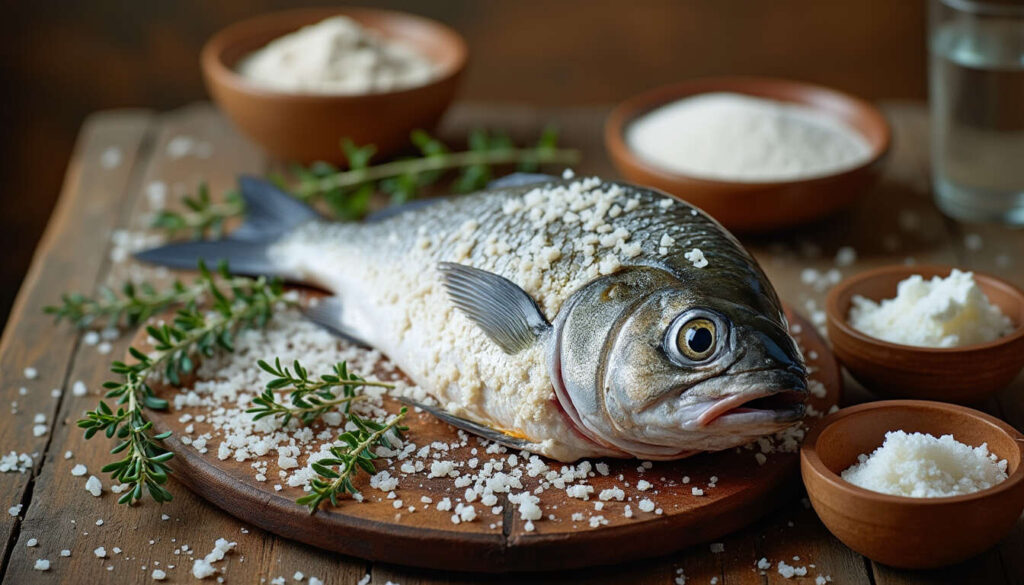 Cuisson en croûte de sel : l’astuce pour sublimer un poisson entier