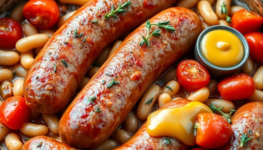 Saucisse au four : recette facile et savoureuse