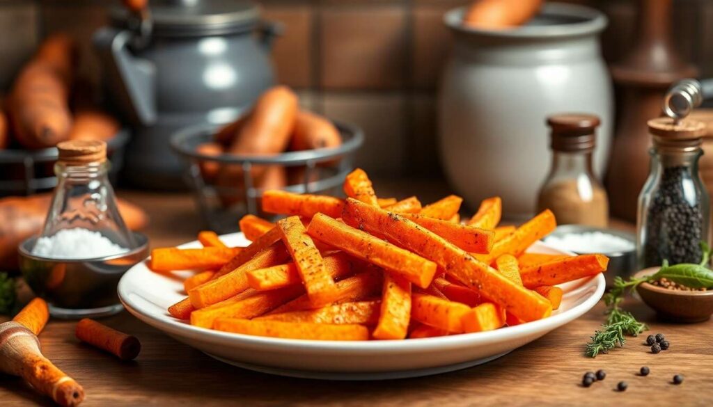 Frites de patates douces au paprika : une touche épicée pour vos repas