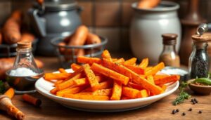 Frites de patates douces au paprika : une touche épicée pour vos repas