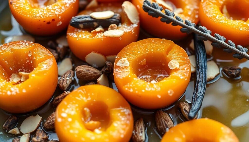 Abricots rôtis au miel de lavande : une recette gourmande