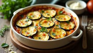 Gratin de courgettes et aubergines : recette savoureuse