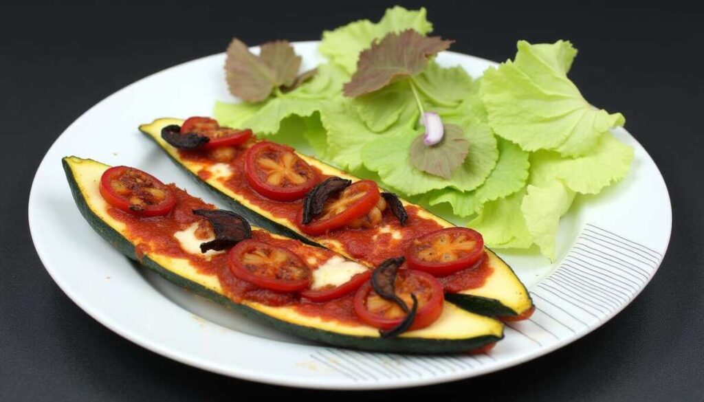 Courgettes façon pizza : recette originale et savoureuse