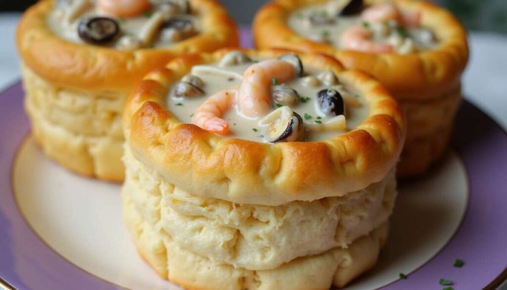 Bouchées à la reine aux fruits de mer : une recette raffinée