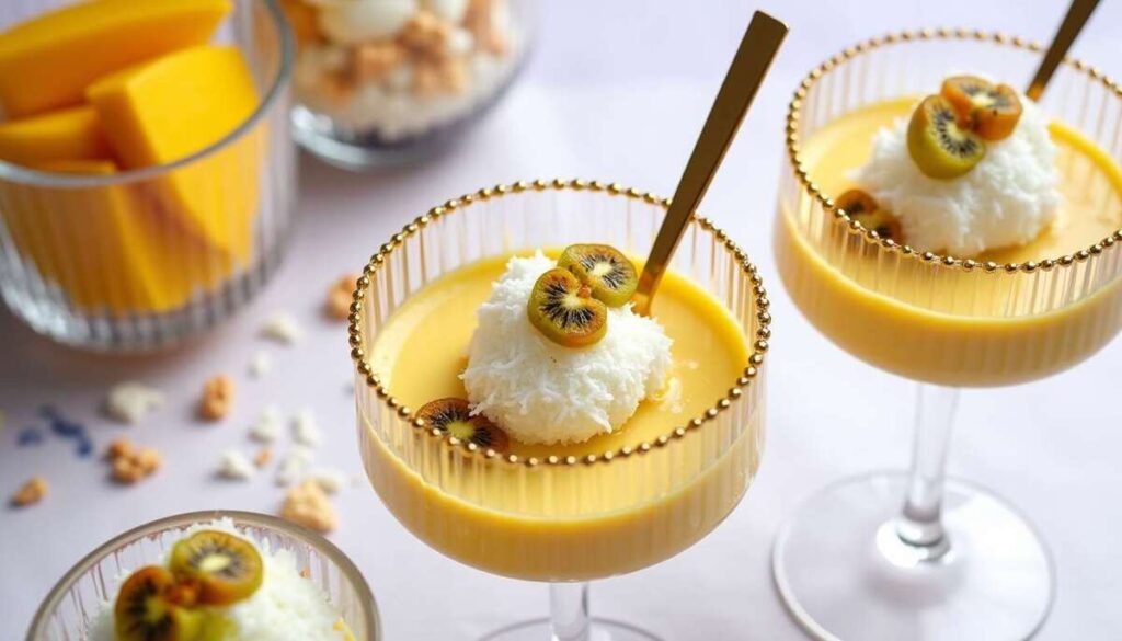 Île flottante facile au micro-ondes