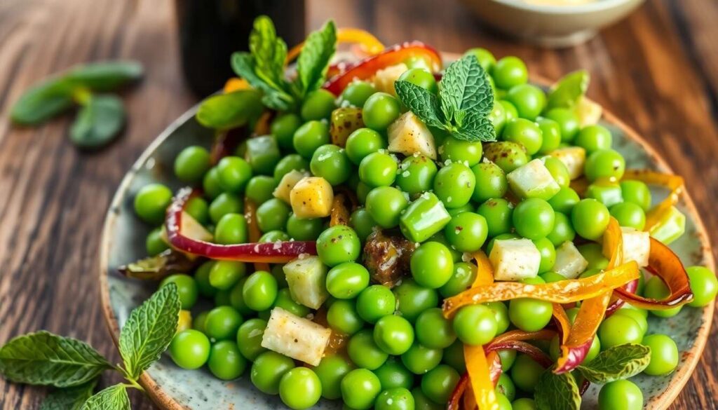 Salade de petits pois : une recette fraîche et facile