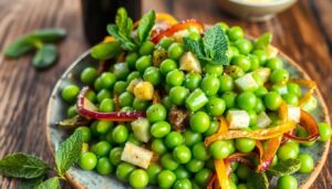Salade de petits pois : une recette fraîche et facile