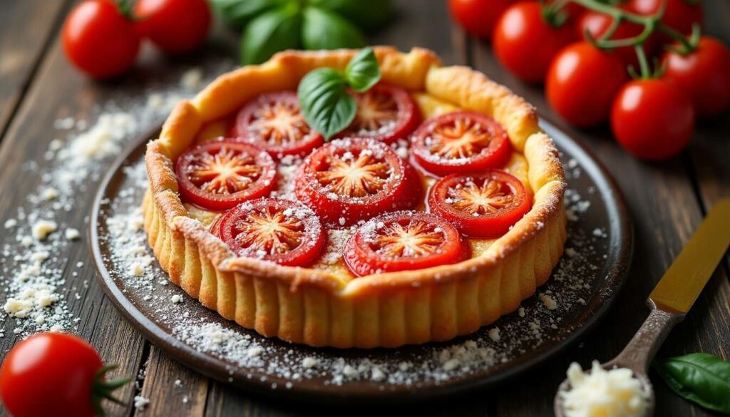 Clafoutis de tomates cerises : recette savoureuse et facile