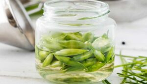 fleur d’ail des ours au vinaigre recette savoureuse