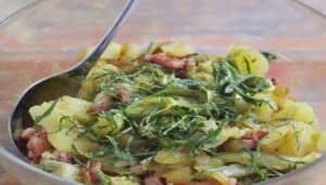 salade au lard ardennaise recette traditionnelle savoureuse
