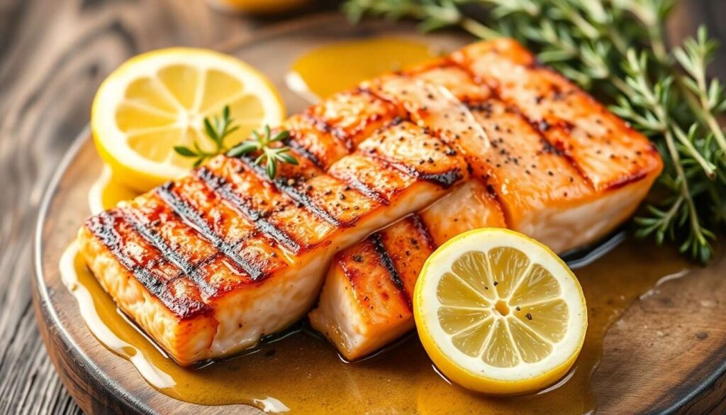 Pavé de saumon au barbecue : recette savoureuse